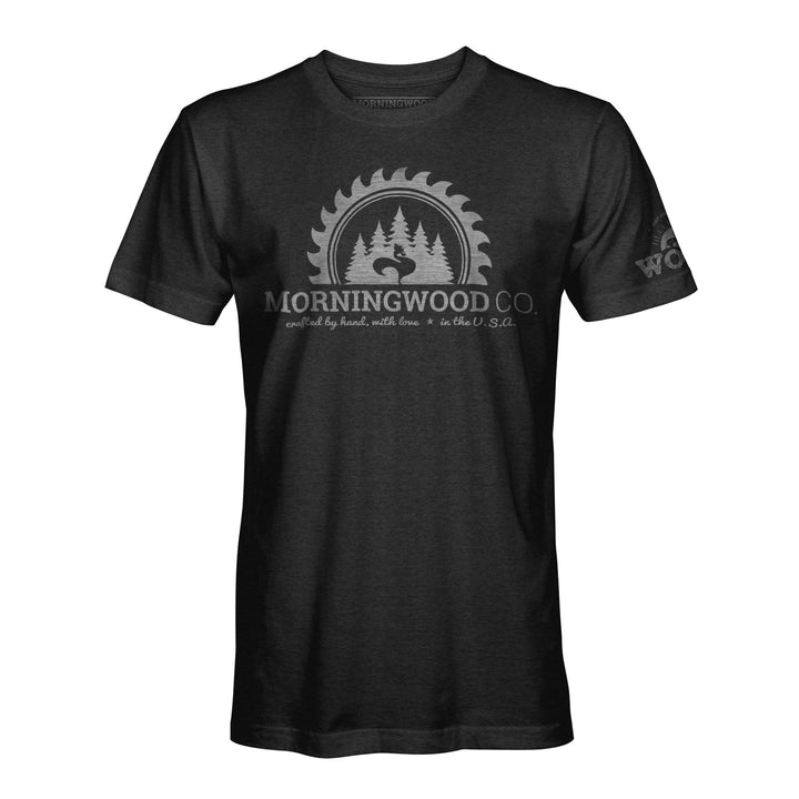 MorningWood Co. T-Shirt - Logo Shirt - Jacksonville Woodworker