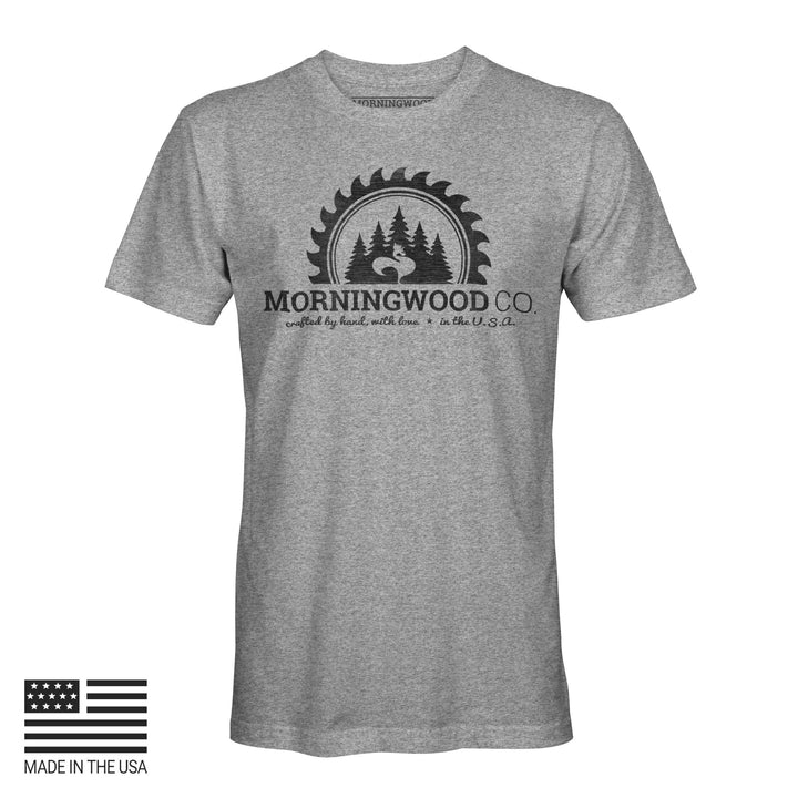 MorningWood Company T-Shirt - Logo Shirt - Jacksonville Woodworker