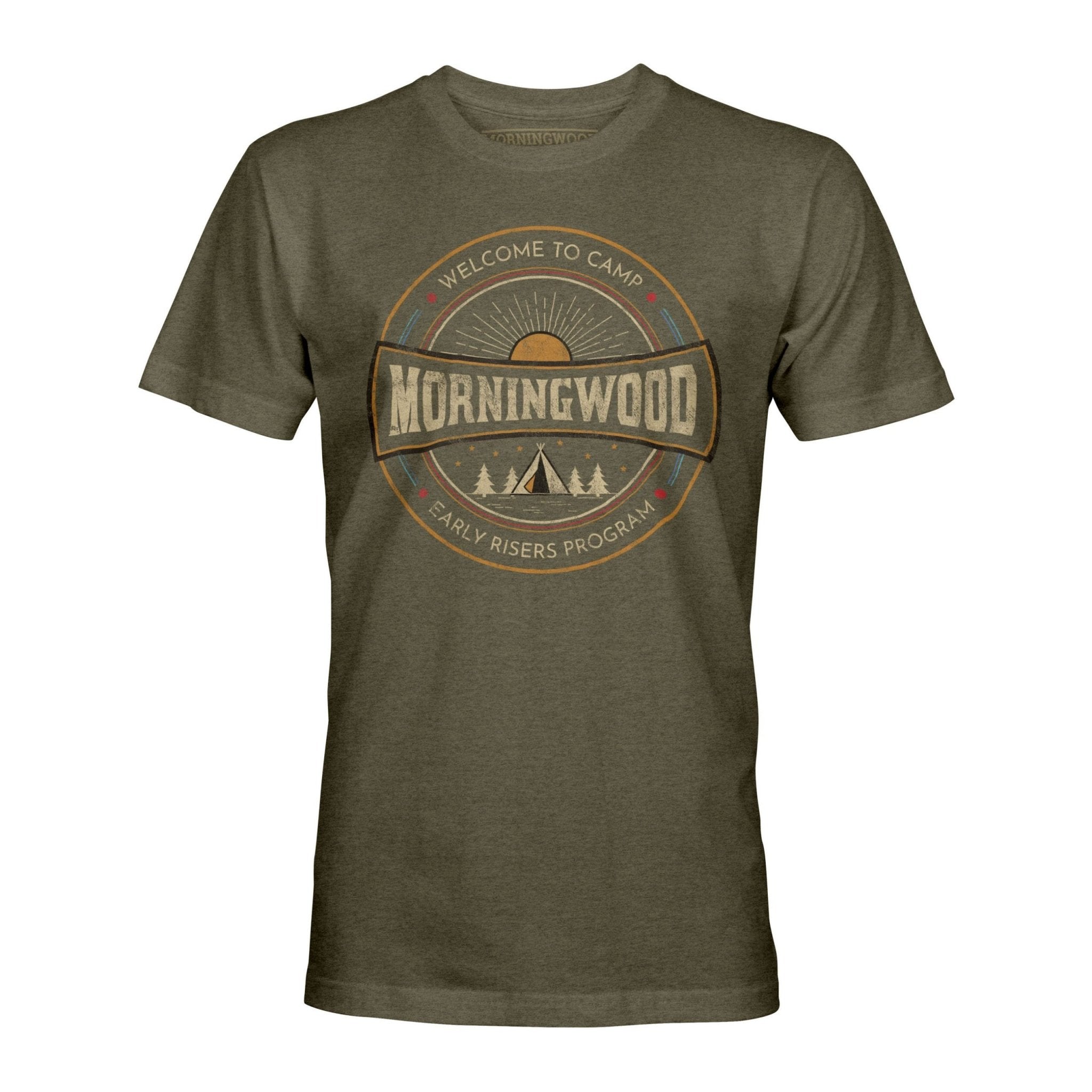 morning wood campground shirt